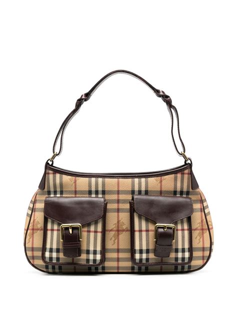 burberry classic check shoulder bag|Burberry shoulder bags on sale.